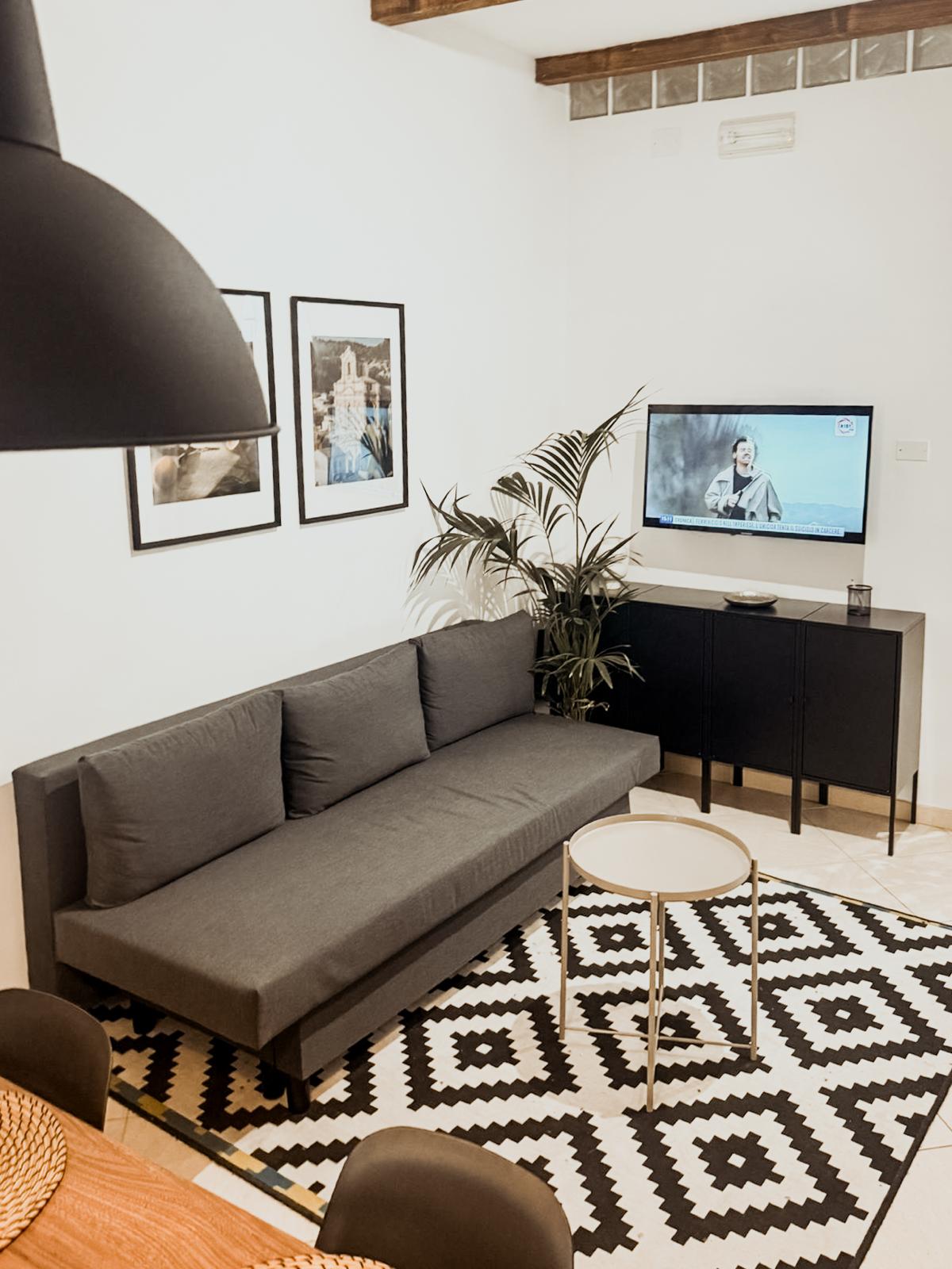 Living contemporaneo della struttura