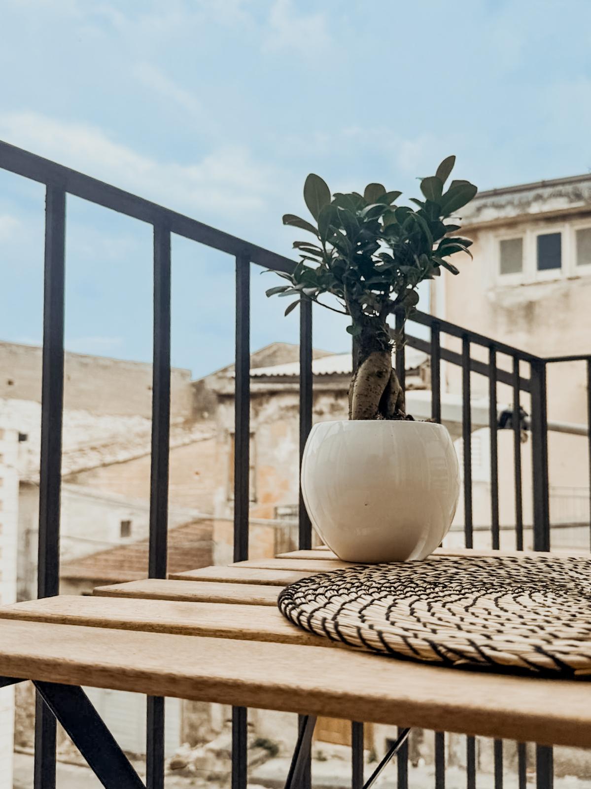 Balcone affacciato sul centro di Sommatino
